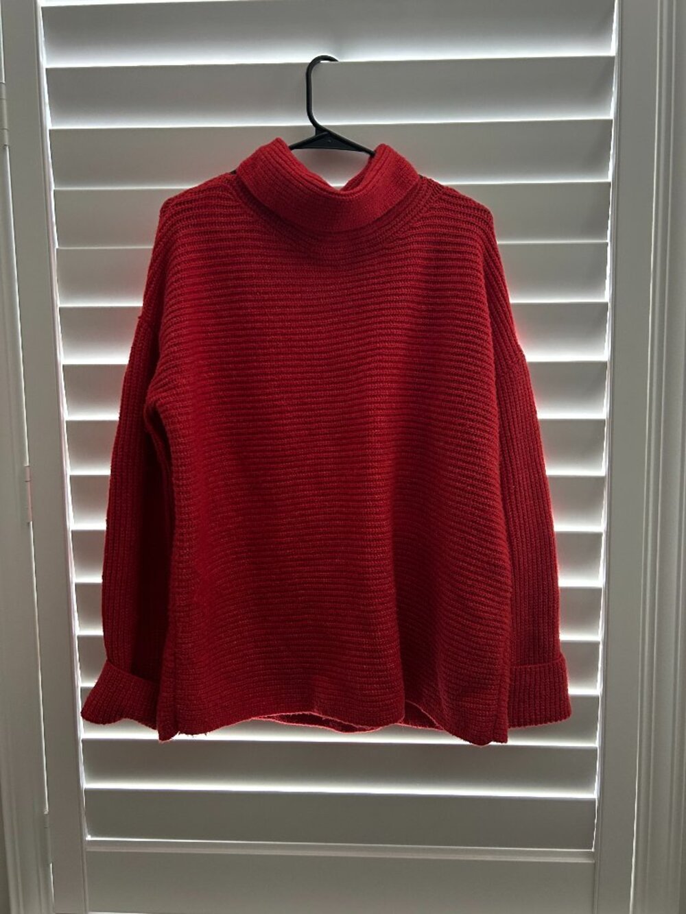 Pilcro Oversized Cowl-Neck Sweater